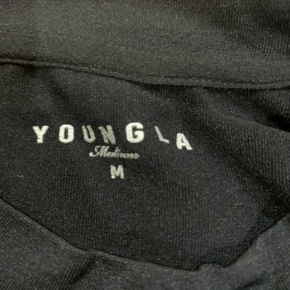 YoungLA Black Short Sleeve Tee - Picture 2 of 5